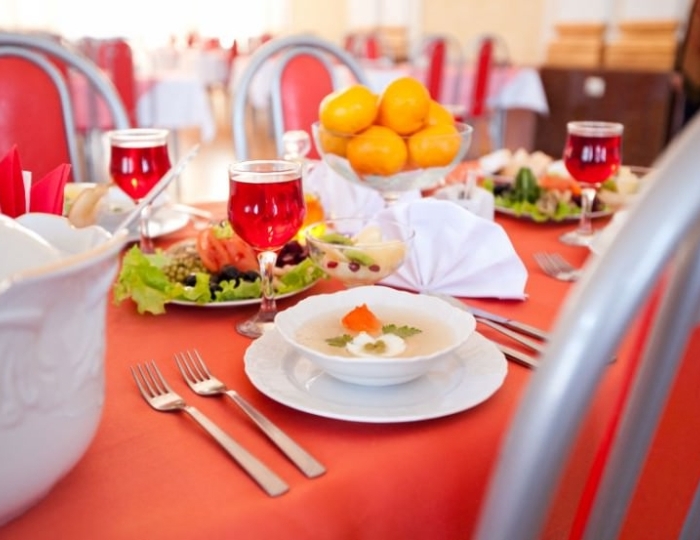 Обеденный зал - Санаторий «им. С.М. Кирова» Железноводск