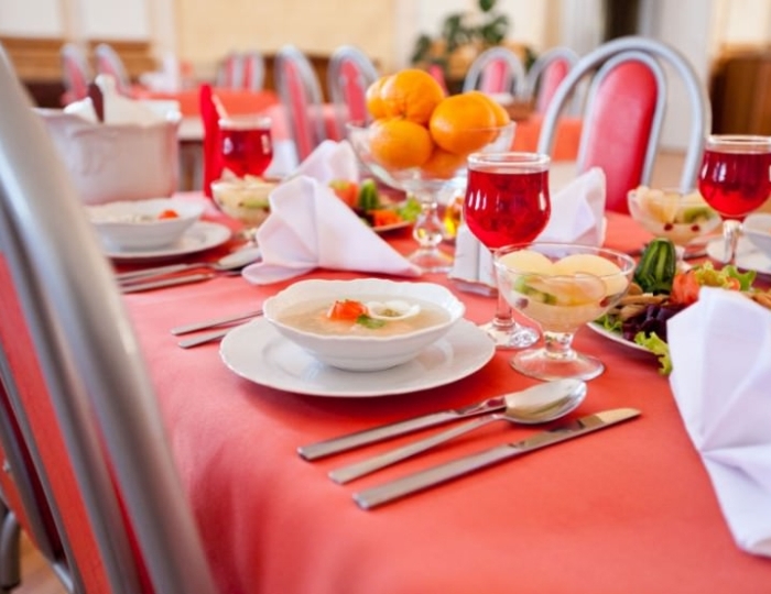 Обеденный зал - Санаторий «им. С.М. Кирова» Железноводск