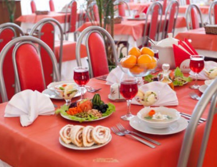 Обеденный зал - Санаторий «им. С.М. Кирова» Железноводск